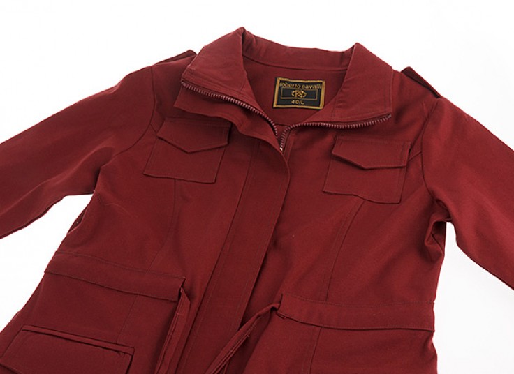 مانتو پاییزه طرح roberto cavalli