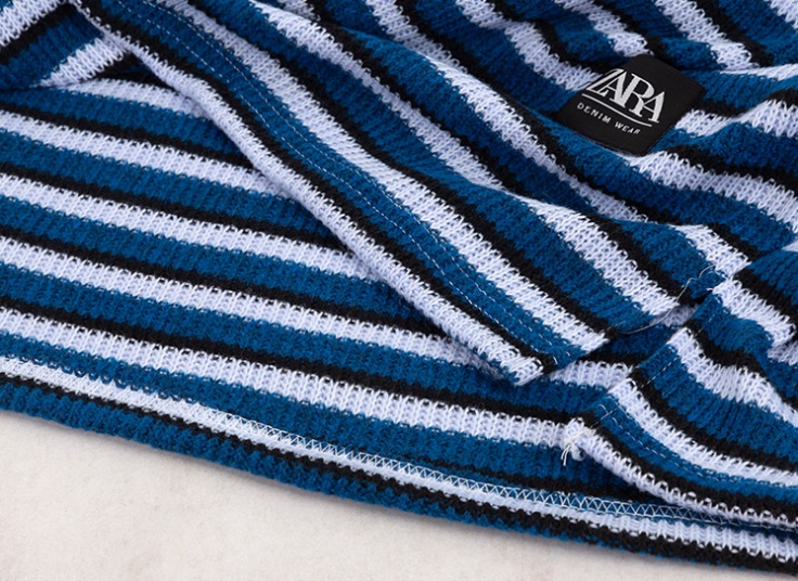 بافت راه راه مردانه Zara