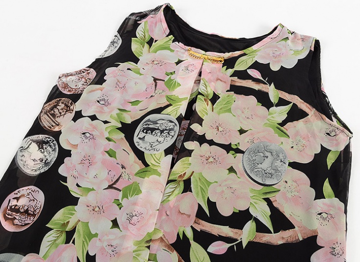 تاپ حریر طرحدار