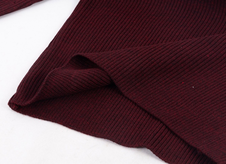 بلوز یقه اسکی بافت طرح POLO