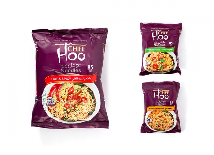 انواع نودل CHEF HOO