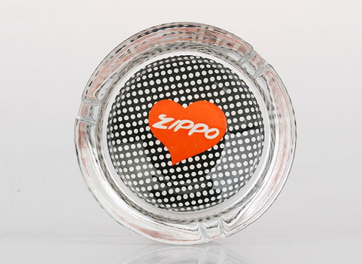 زیرسیگاری شیشه ای طرح Zippo