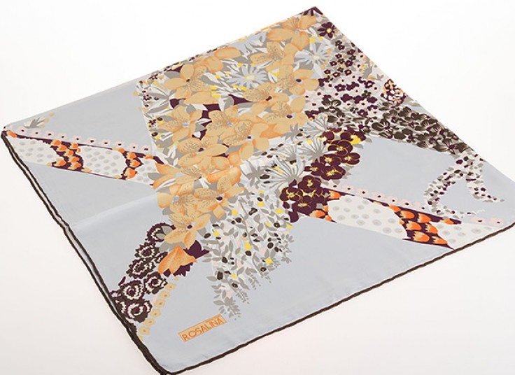 روسری ساتن ابریشم ROSALINA