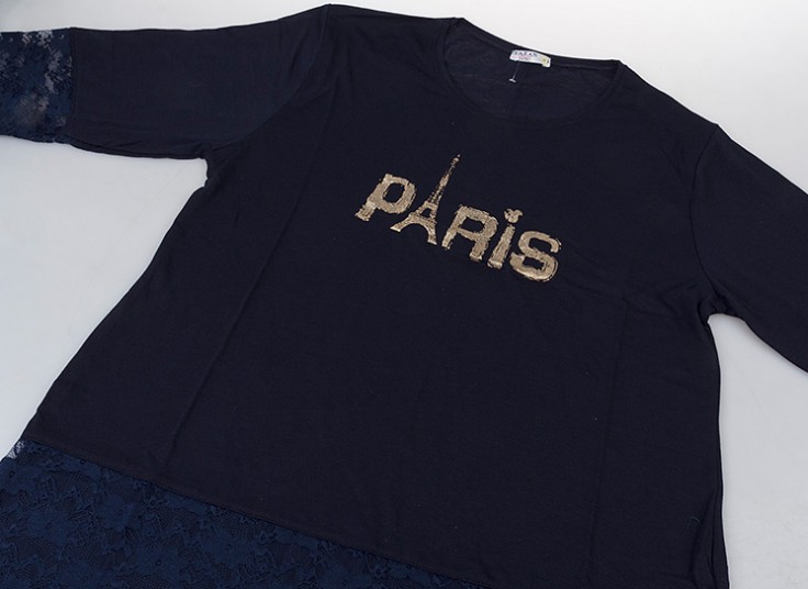 تونیک زنانه سایز بزرگ PARIS