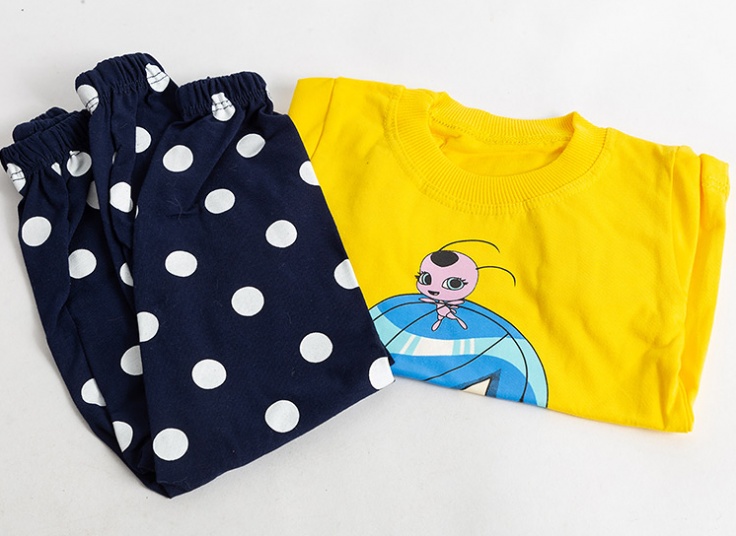 ست تیشرت شلوار دخترانه کارتونی