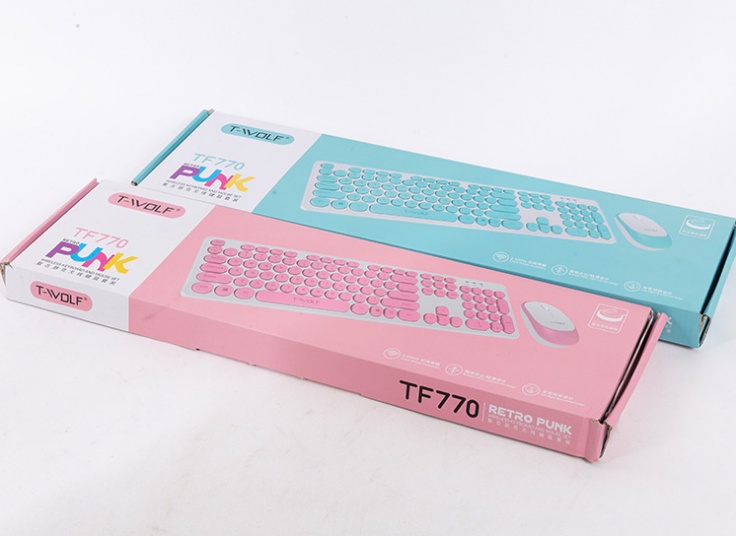 ست ماوس و کیبورد بلوتوثی T-WOLF