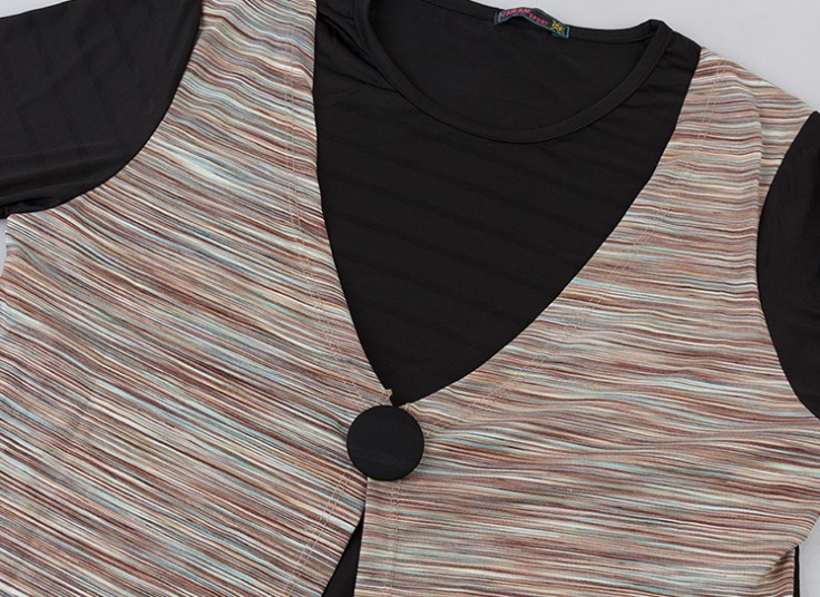 تونیک آستین بلند زنانه Multi Color