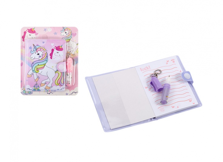 پکیج دفترچه یادداشت و خودکار فانتزی