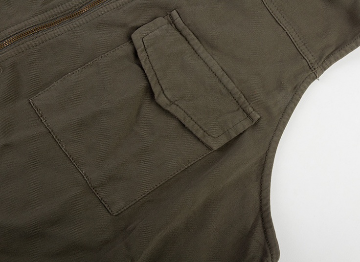 مانتو کتان آستین حلقه‌ای Ava Viv