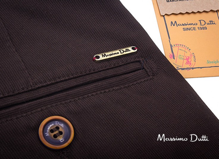 شلوار کتان کبریتی Massimo Dutti