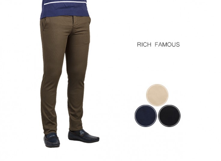 شلوار کتان کبرتی Rich Famous