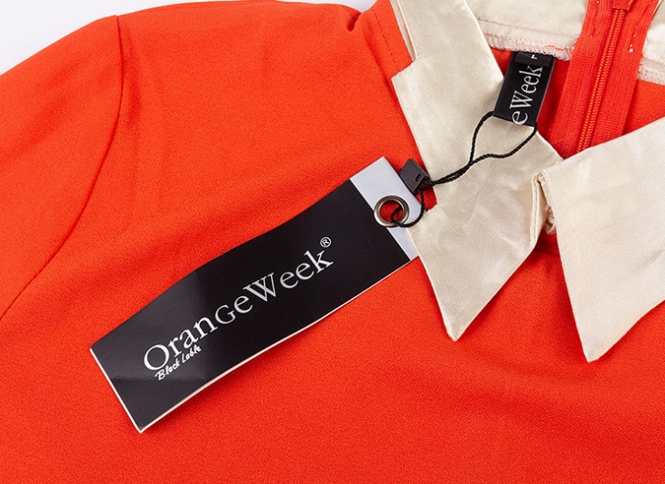 شومیز زنانه طرح  Orange Week