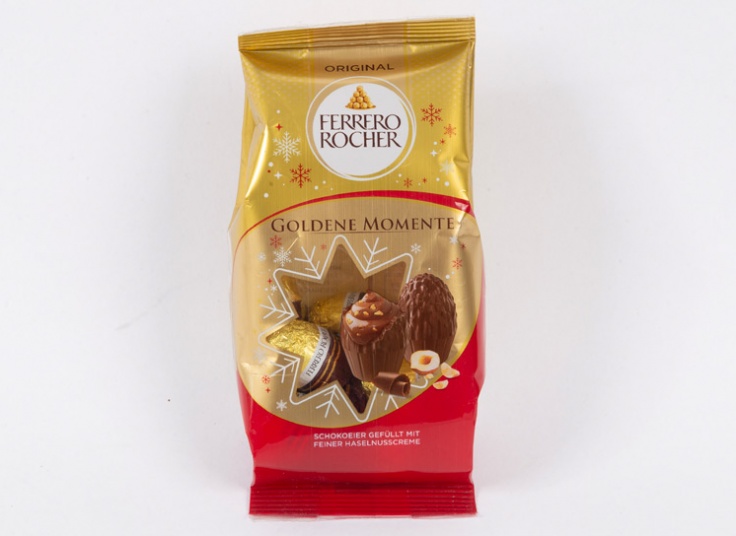 شکلات پاکتی ferrero rocher