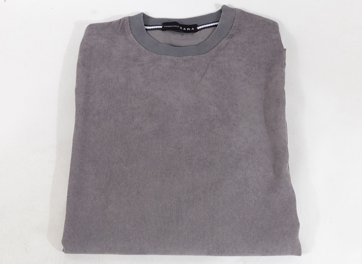 تیشرت مخمل مردانه Zara