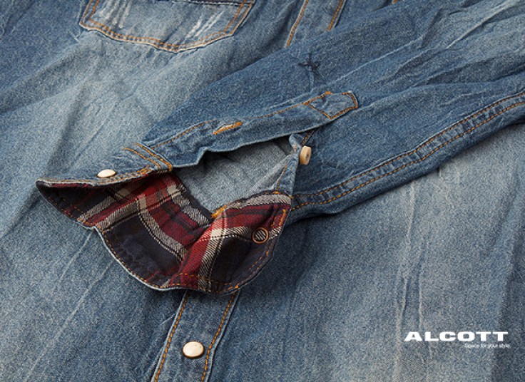 شومیز جین کلاهدار ALCOTT