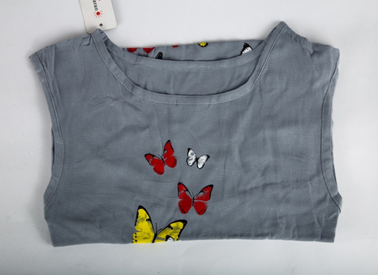 تاپ نخی طرح پروانه