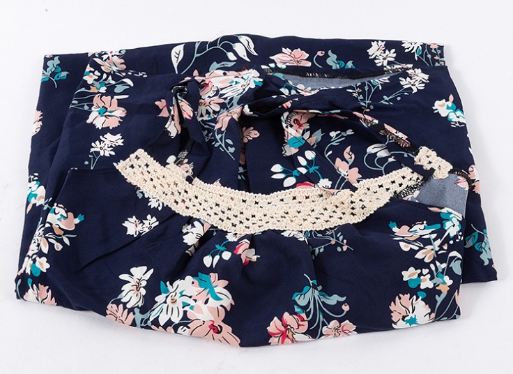 پیراهن نخی طرحدار