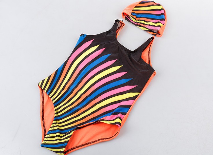 ست مایو و کلاه دخترانه Farnaz Sport