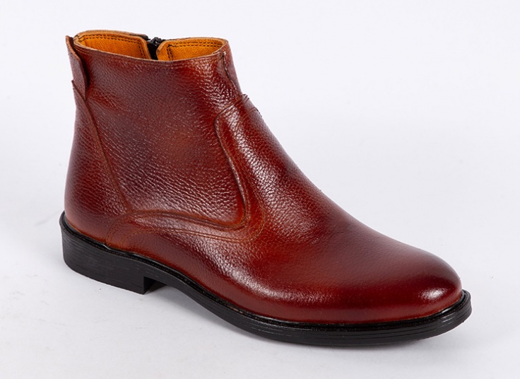 نیم بوت مردانه چرم 