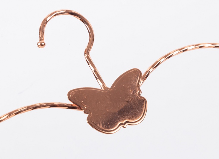 آویز لباس زیر فلزی