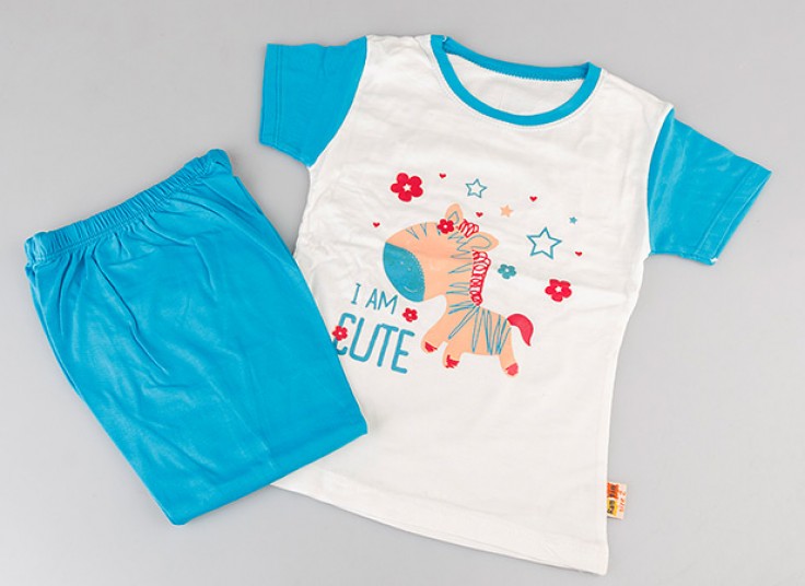 ست تیشرت شلوار بچگانه I AM CUTE