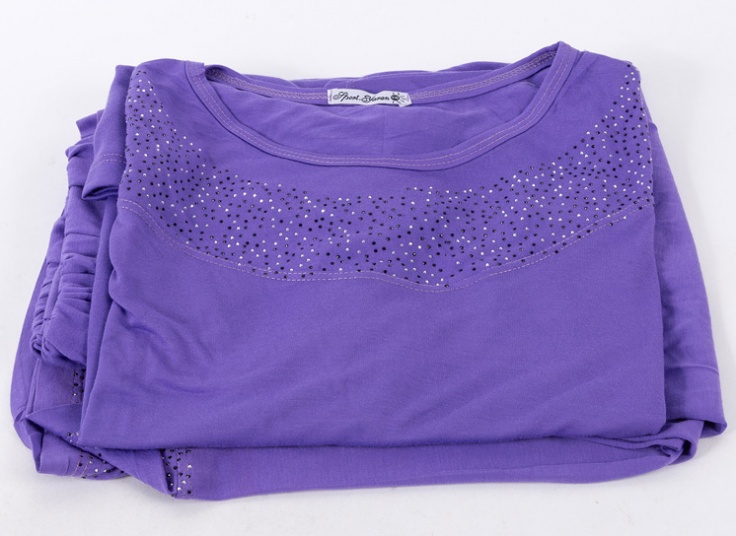 تاپ شلوارک سایز بزرگ کد 835