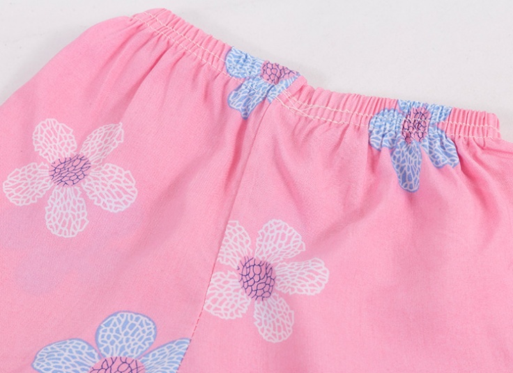 لباس دو تکه نخی دخترانه