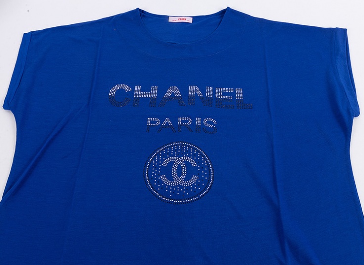 تاپ سایز بزرگ طرح Chanel