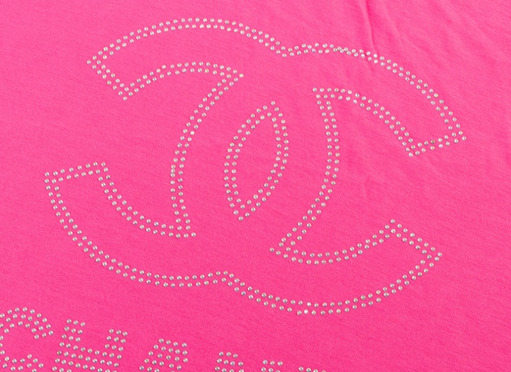 تیشرت زنانه سایز بزرگ طرح CHANEL