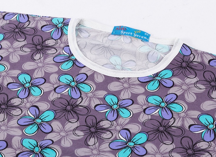 ست تاپ و شلوارک طرحدار دخترانه