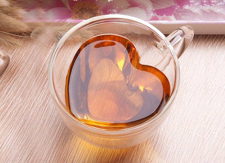 فنجان قلبی دوجداره