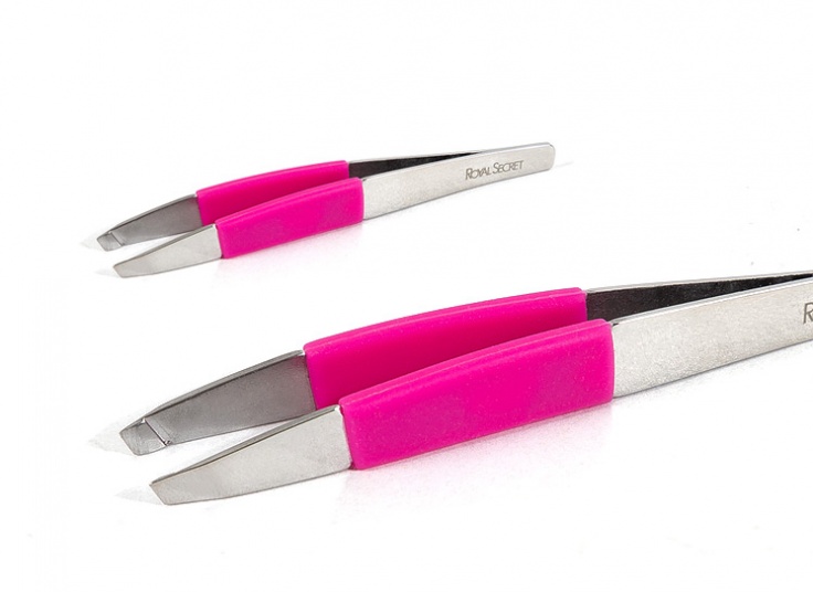 موچین انبری نیم هلال Royal Secret مدل F-17