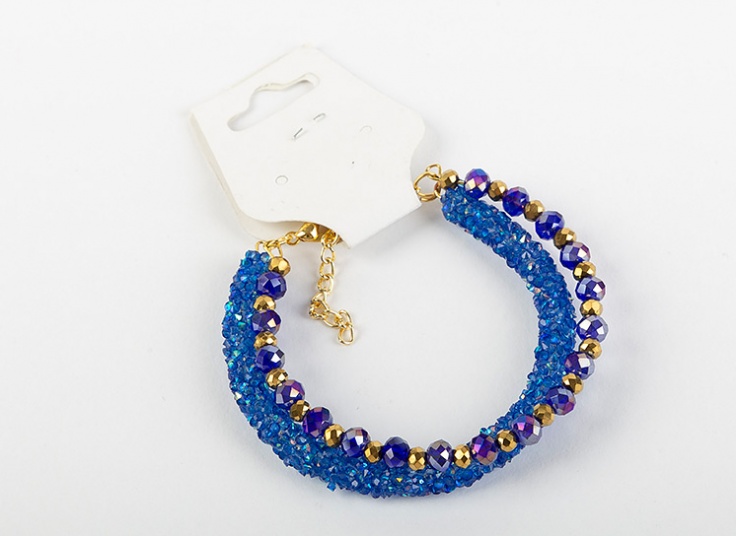 دستبند طرح کریستال