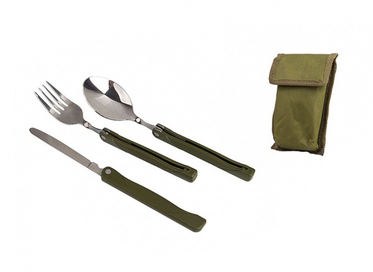 ست قاشق چنگال و چاقو سفری