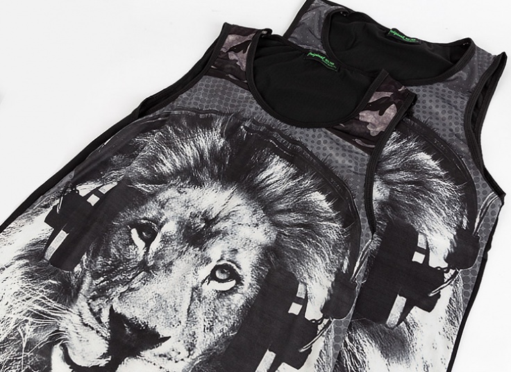 رکابی طرحدار مردانه