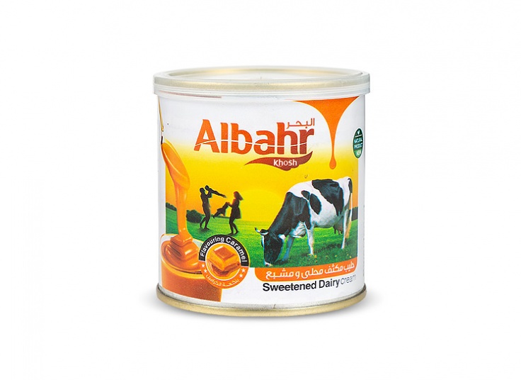 کرم خامه ای کننده لبنی شیرین Albahr