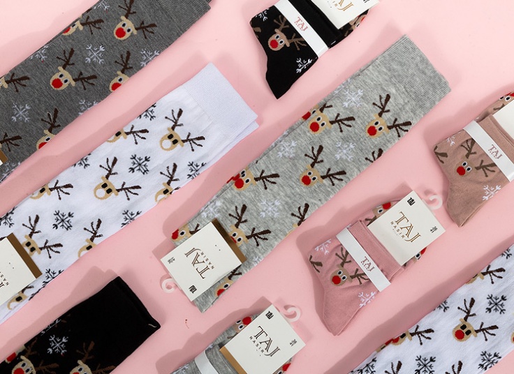 جوراب TAJ طرح گوزن