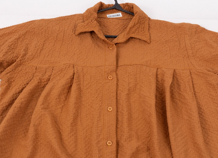 شومیز مانتویی پیله دار