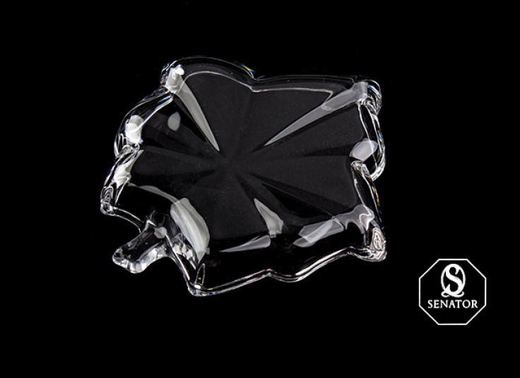 ترشی خوری و زیرلیوانی بلور