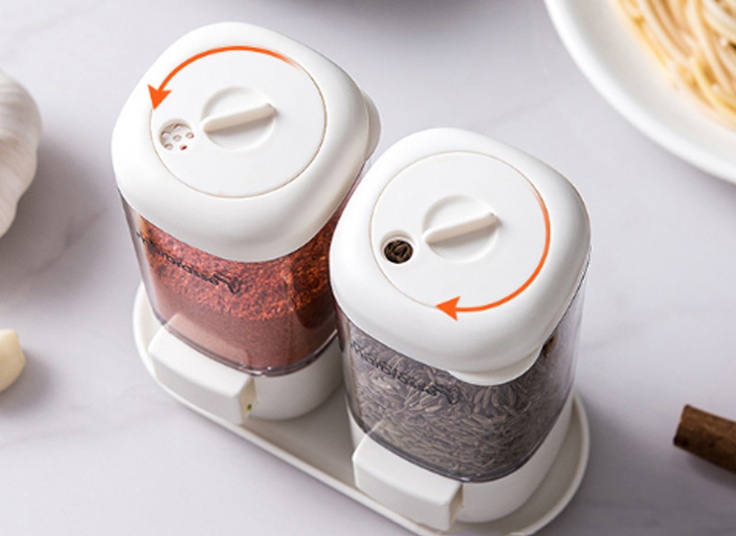 نمک پاش فشاری دوکاره