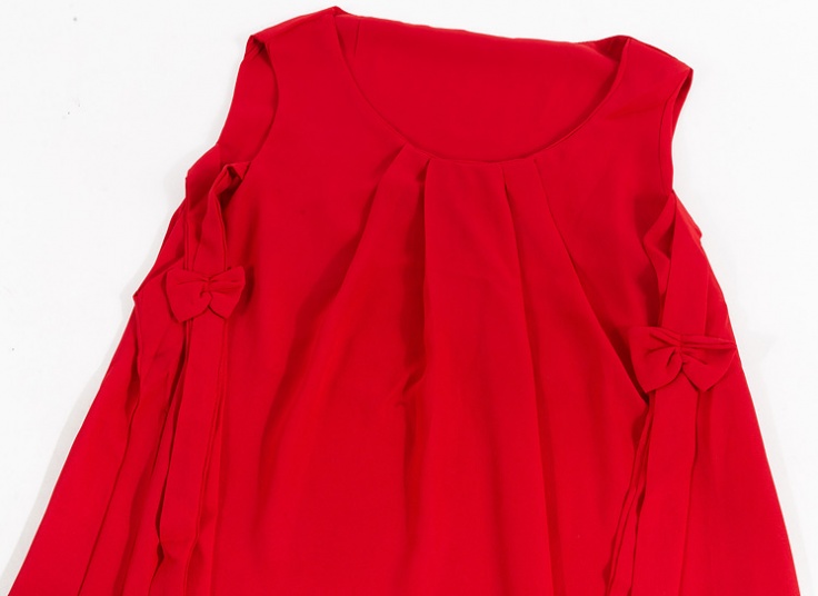 تاپ حریر جلو پلیسه