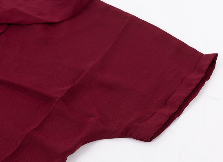 بلوز حریر یقه کراواتی کد 11456