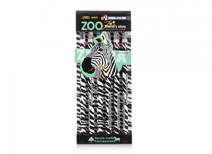 پکیج 6عددی مداد ZOO