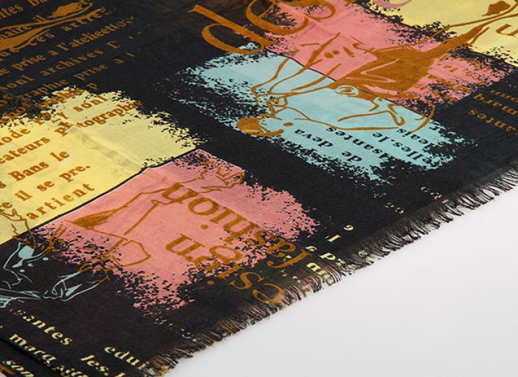 شال نخی مدرن