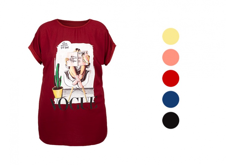 تیشرت نخی زنانه