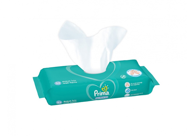 دستمال مرطوب Prima