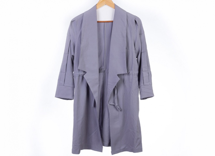 مانتو کرپ زنانه Plain