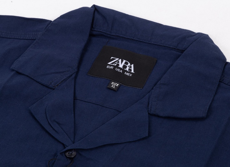 پیراهن آستین کوتاه لینن ZARA