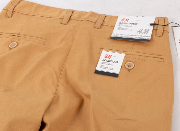 شلوار کتان مردانه طرح H&M