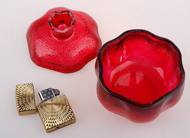 قندان شیشه ای انار Nar Biblo